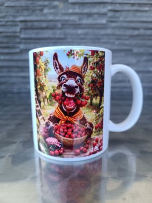 Mug "Ruquet adore les Cerises de Céret"