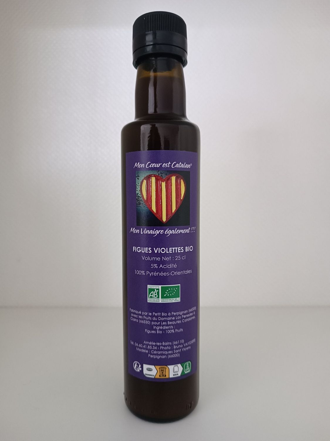 Vinaigre Figues Violettes Bio