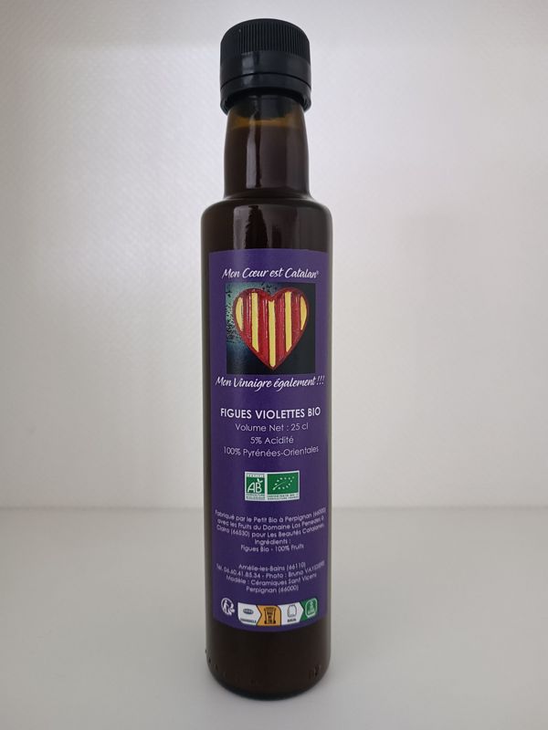 Vinaigre Figues Violettes Bio