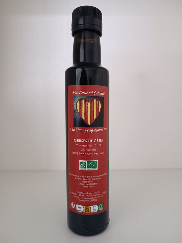 Vinaigre Cerises de Céret Bio