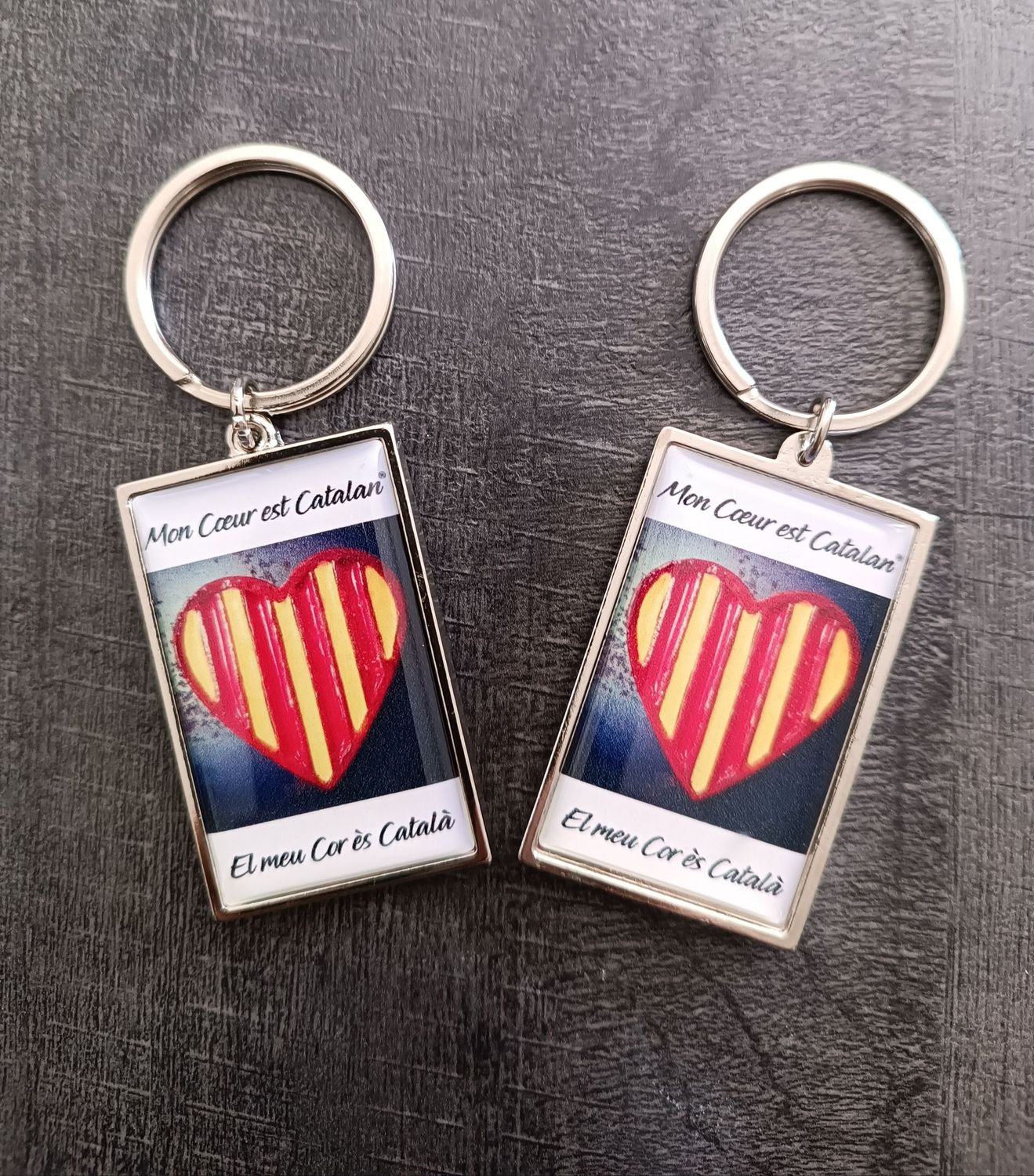 Porte Clef Mon Cœur est Catalan®