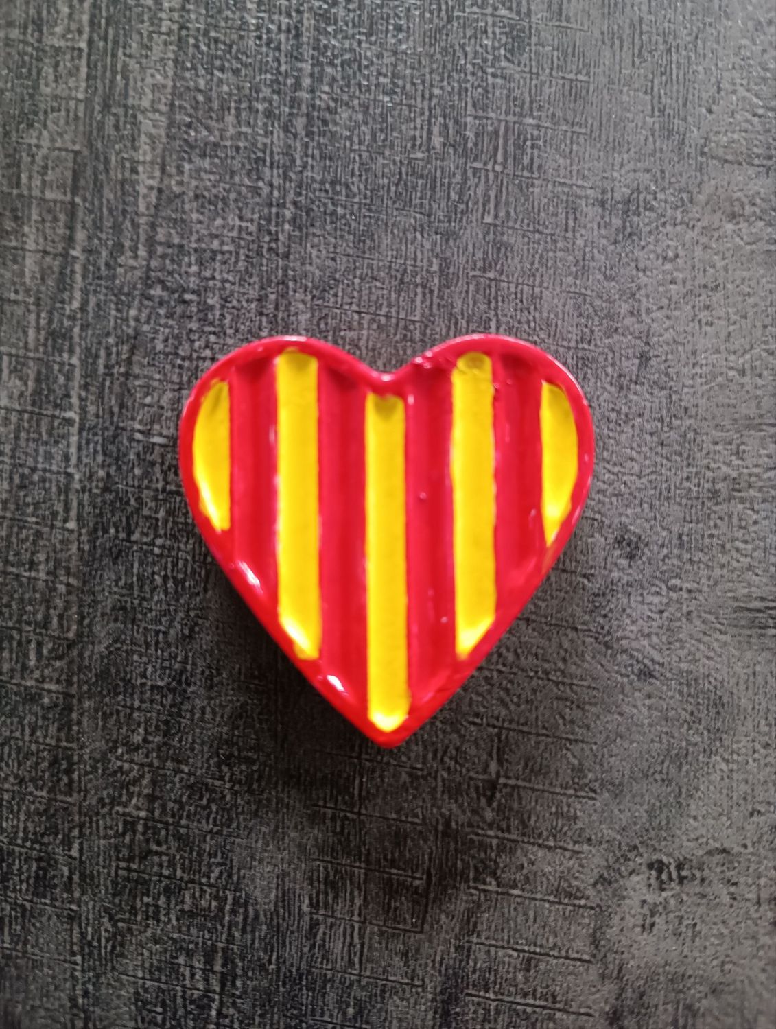 Magnet Coeur Catalan "Fait Main"