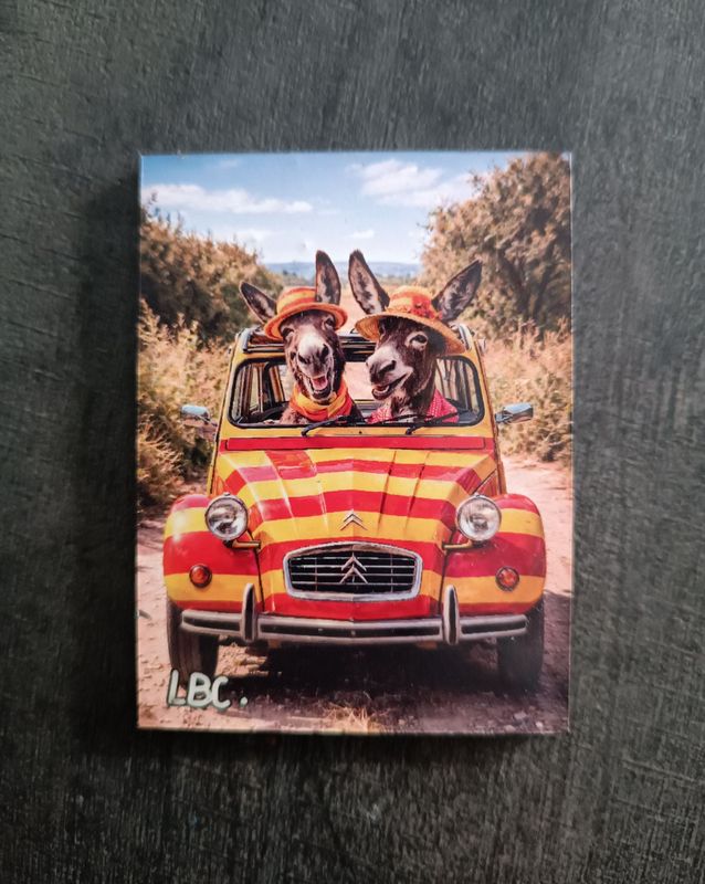 Magnet "Ruquet et Bunyete" 2CV