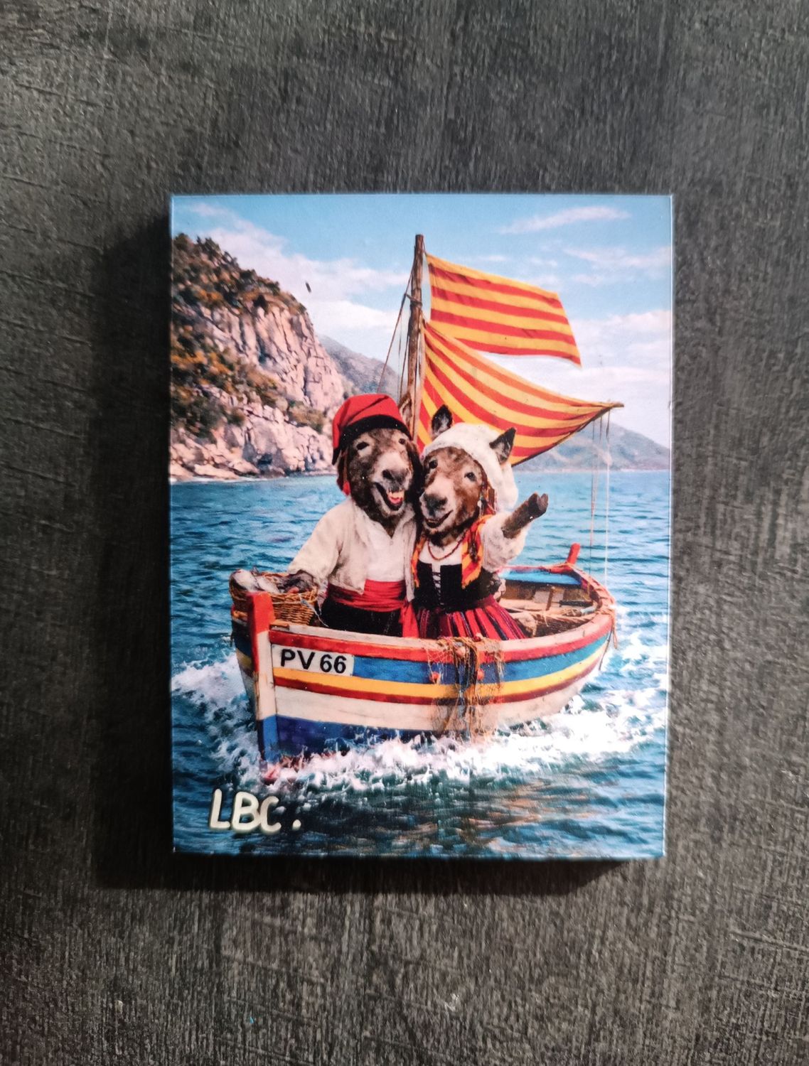 Magnet "Ruquet et Bunyete" Barque Catalane