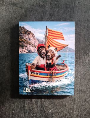 Magnet Magnet "Ruquet et Bunyete" Barque Catalane
