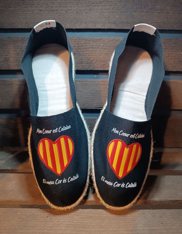 Espadrilles Espadrilles "Mon Cœur est Catalan"