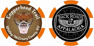 Copperhead Trail Poker Chip