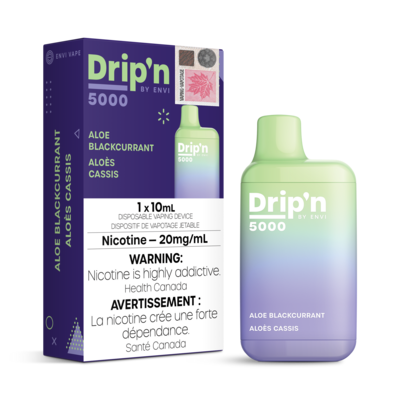 DRIP'N BY ENVI (5000 PUFFS RECHARGEABLE)