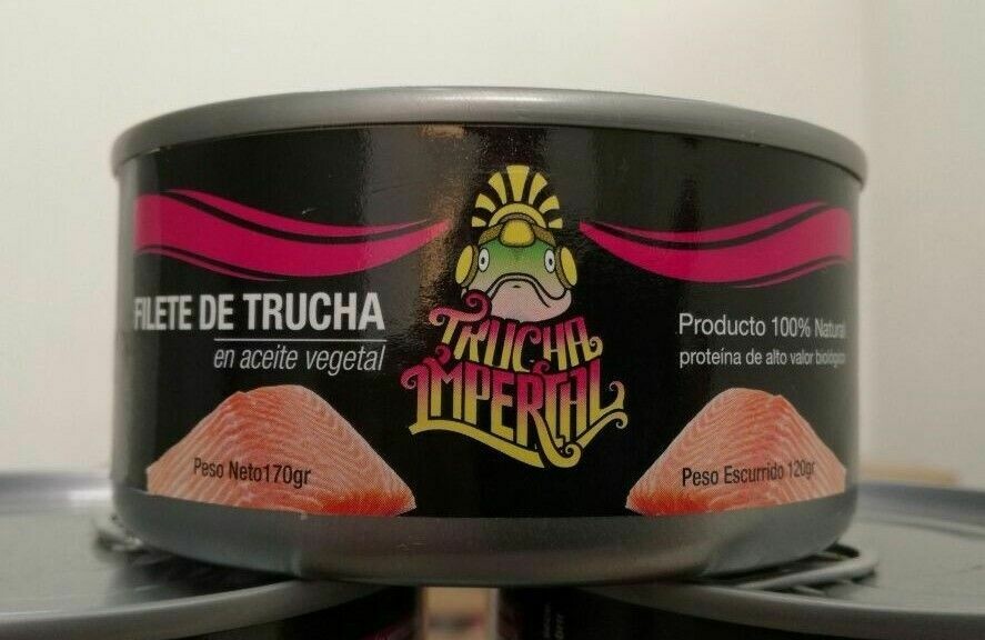 FILETE DE TRUCHA EN ACEITE Y SAL