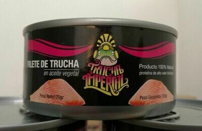 FILETE DE TRUCHA EN AGUA Y SAL
