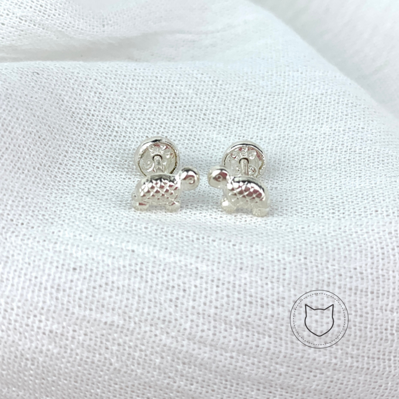 ARETES TORTUGAS DE PLATA 925 AB0020L30