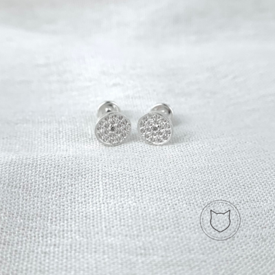 ARETES DE PLATA 925 Y CRISTALES AB0034L29