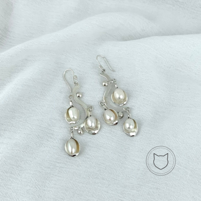 ARETES DE PLATA 925 Y PERLA CULTIVADA AR2079M30