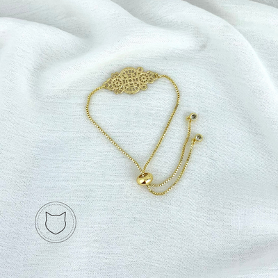 PULSERA DE BAÑO DE ORO PU1511G30