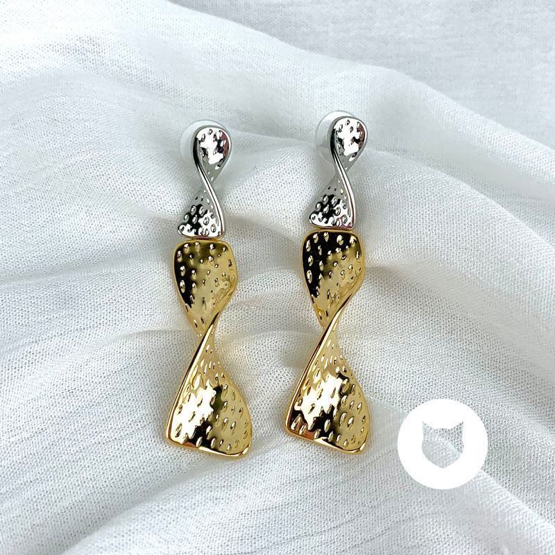 ARETES DE BAÑO DE ORO AR2518G31