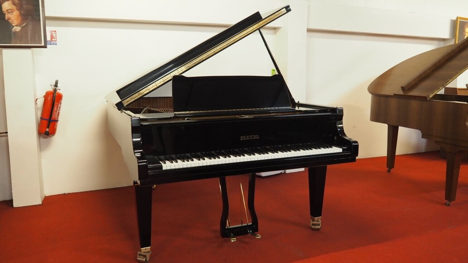 Piano demi-queue Pleyel d'occasion | Pianos Juste (91)