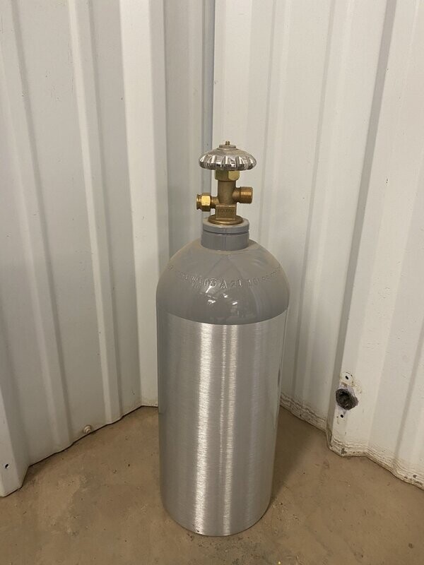 New 10 Lb CO2 Aluminum Cylinder