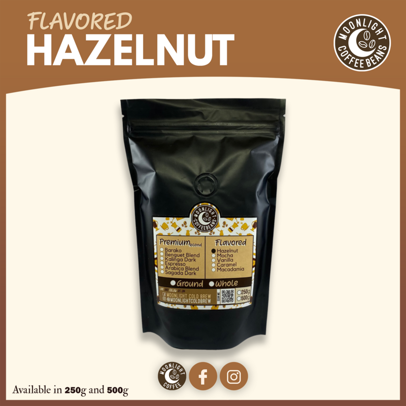 Hazelnut - Flavored Coffee Beans