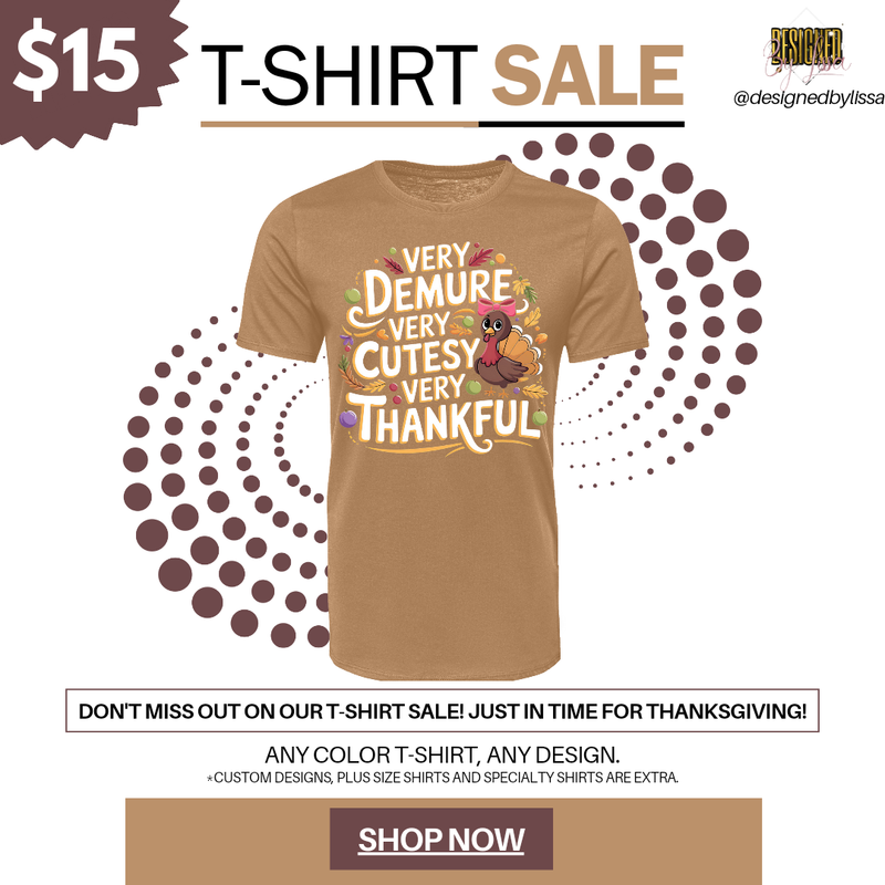 T-SHIRT SALE