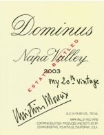 2003 Dominus 20th Anniversary Vintage