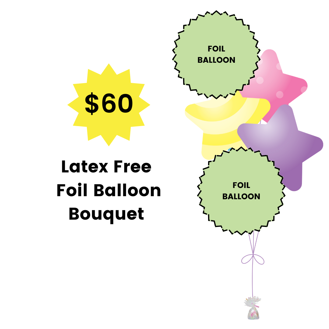 Latex Free Balloon Bouquets