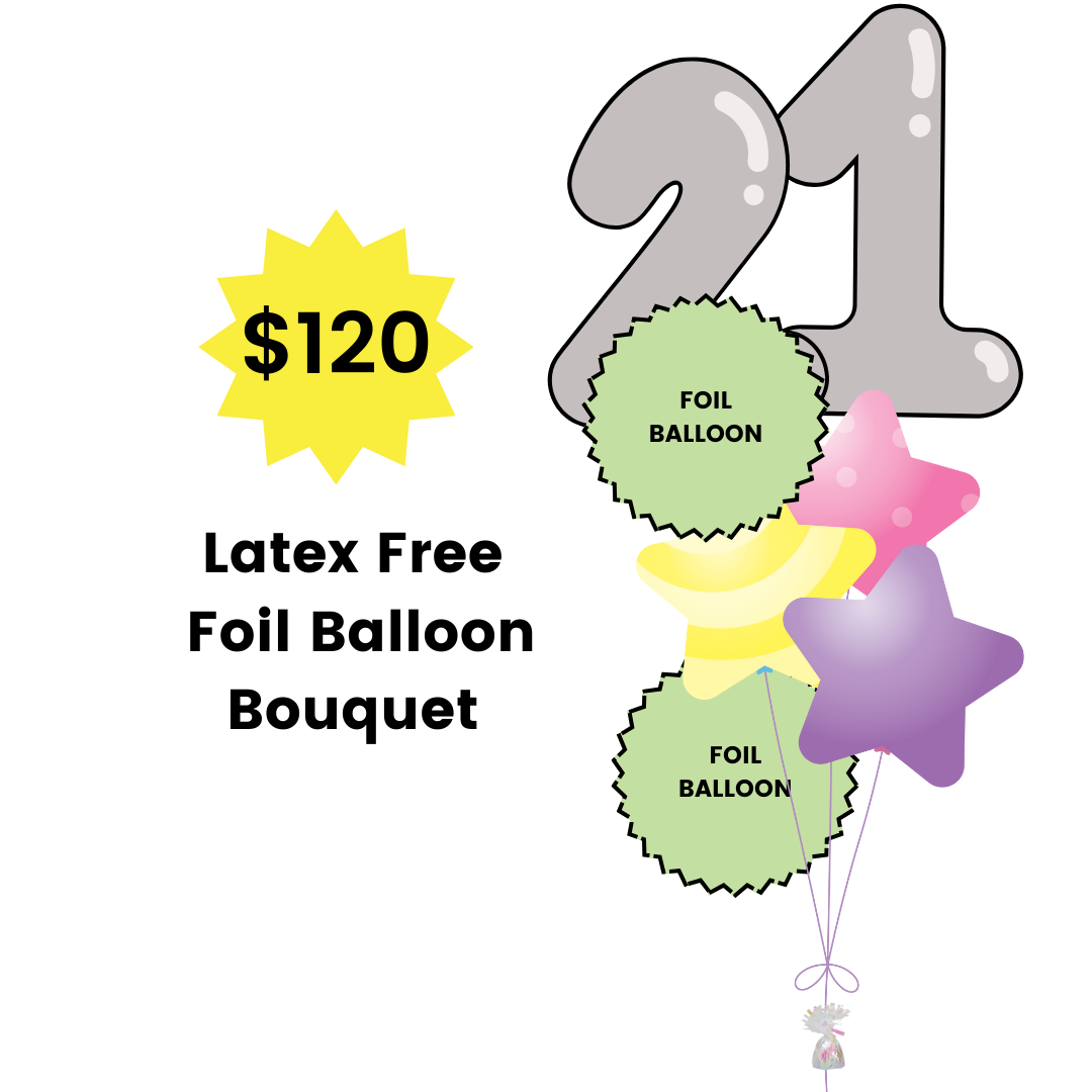 Latex Free Balloon Bouquets