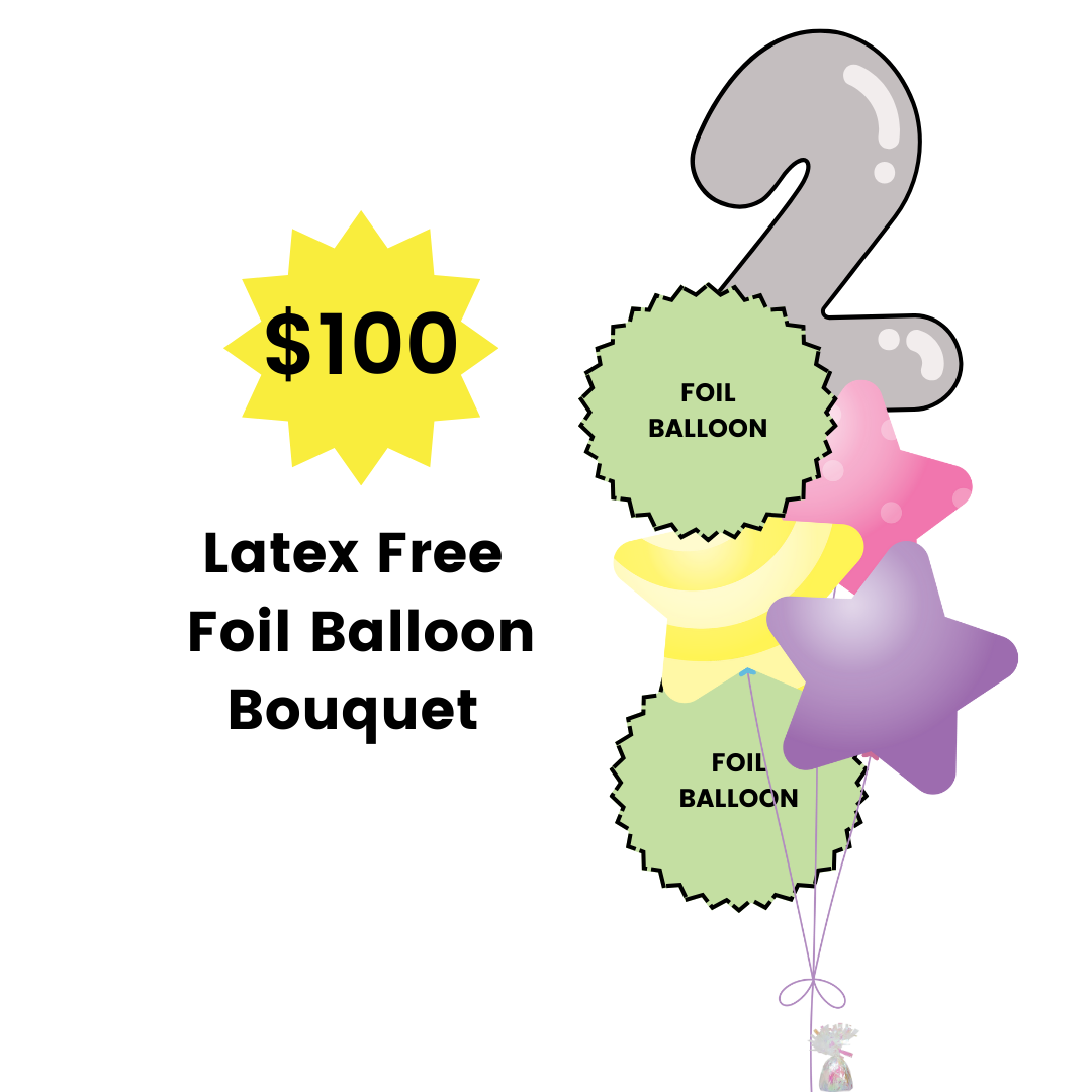 Latex Free Balloon Bouquets