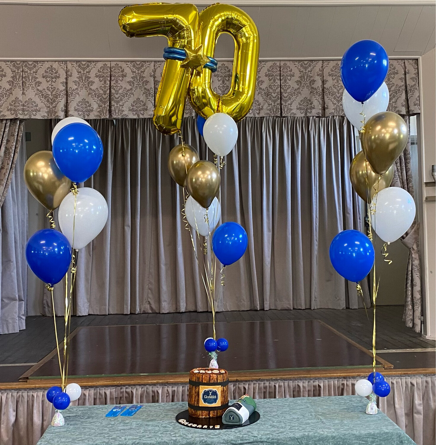 Double Number Balloon Bouquet