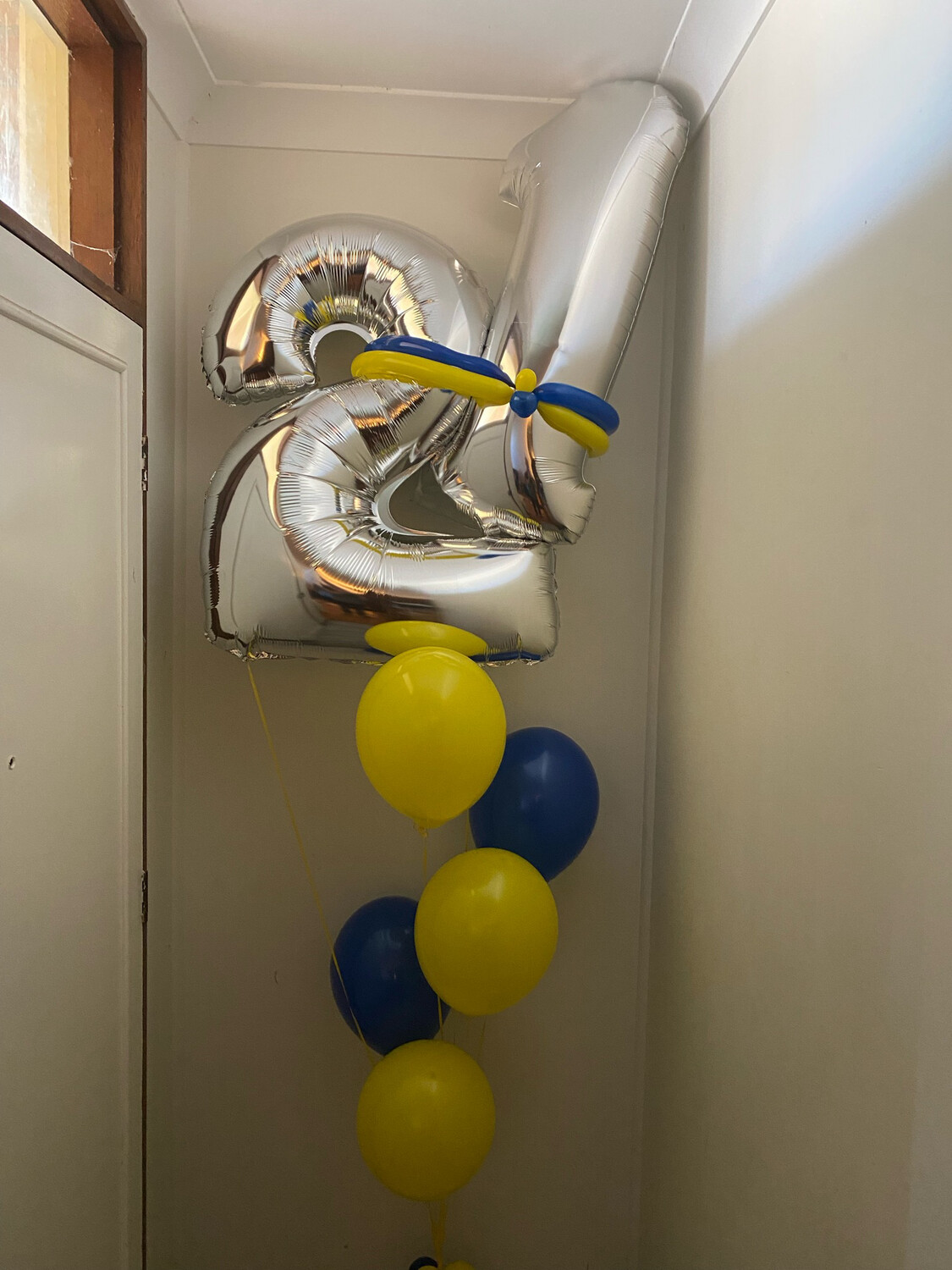 Double Number Balloon Bouquet