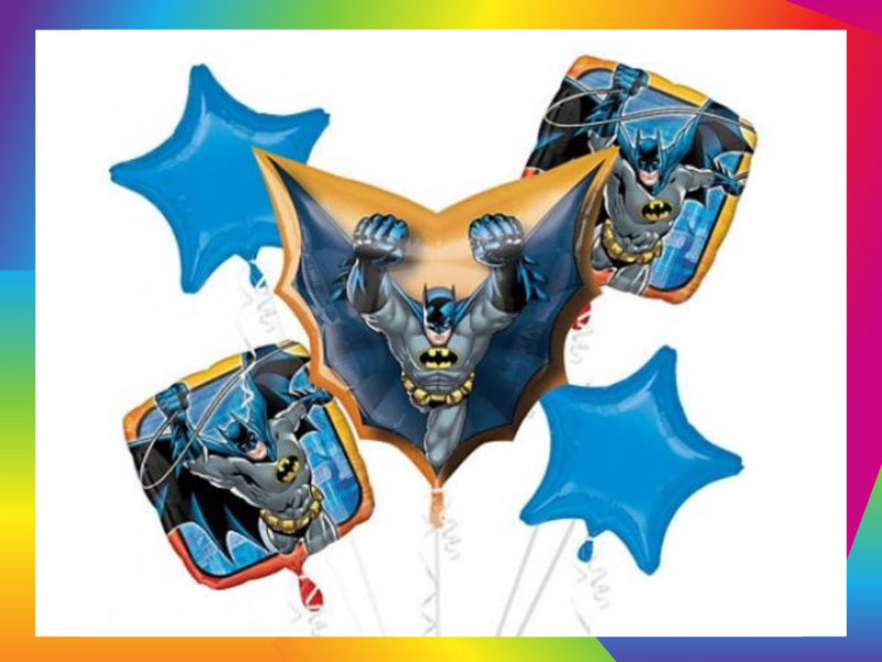 Batman Balloon Bouquet