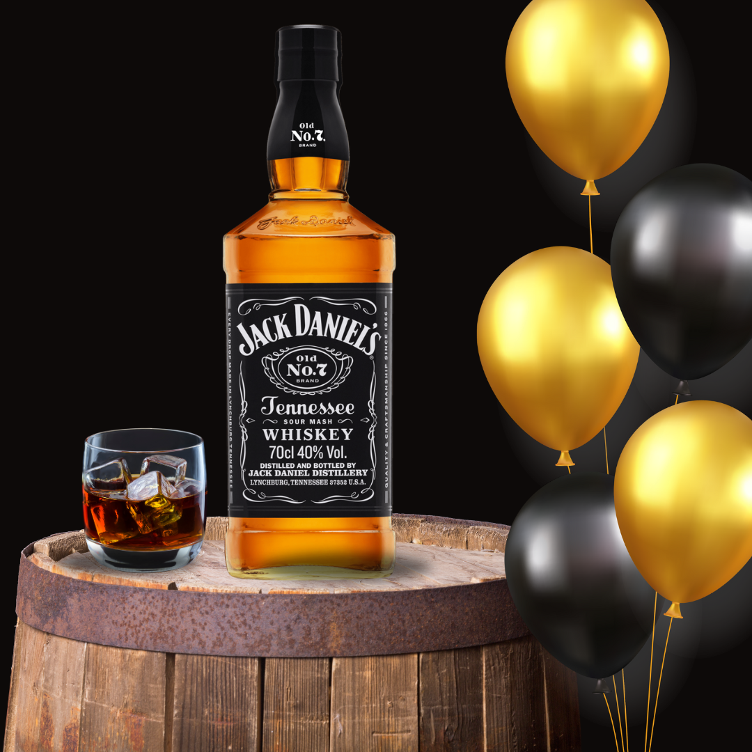 JACK DANIEL&#39;S -Cienna-Old No.7 Tennessee Whiskey 700mL