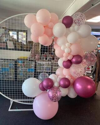 Thick Garland + Mesh Hire – detail view 1 by Glitz N Twists