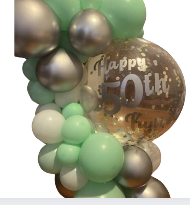 Mini Balloon Garland- Bespoke Balloon