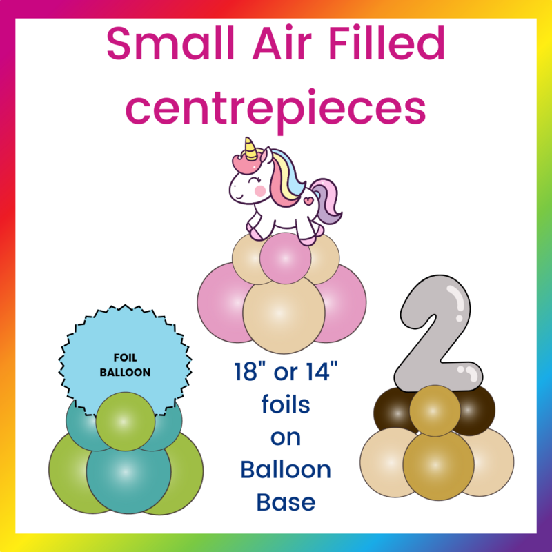 Centrepieces- Small Air Filled