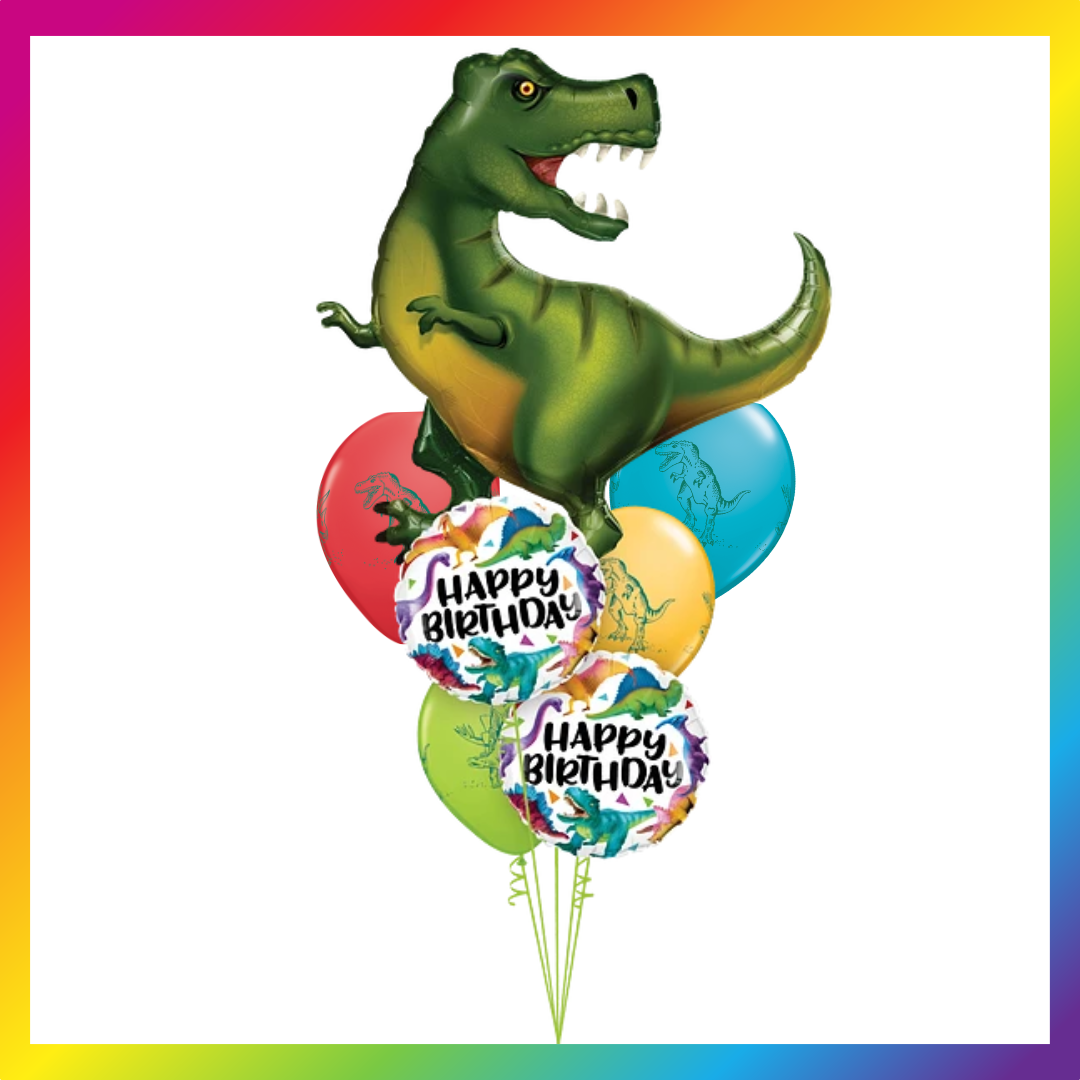 Dinosaur Balloon Bouquet