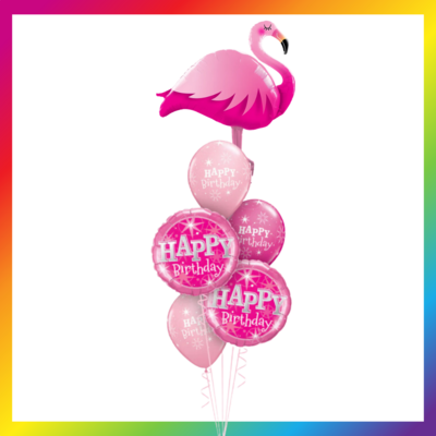 Flamingo Balloon Bouquet