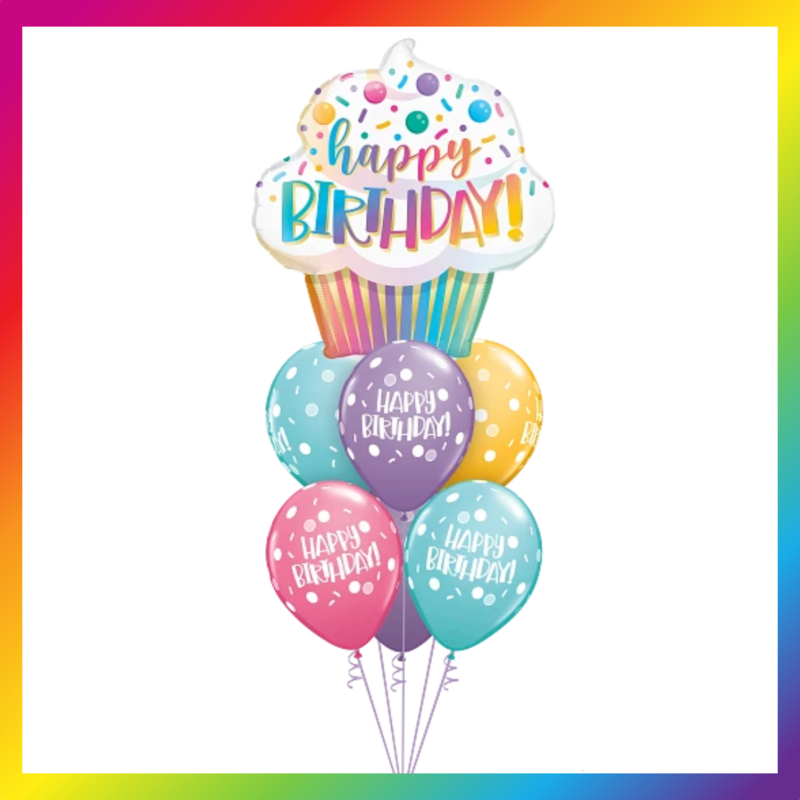 Cake Balloon Bouquet