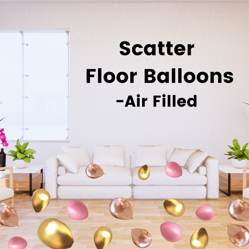 Scatter Floor Balloons-Air Filled