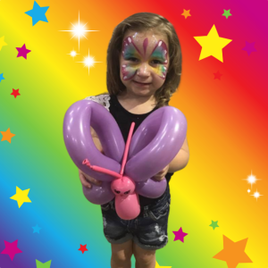 Party Entertainment Booking -Face Painting, Balloon Twisting