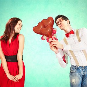 Twisted Heart Wand -Balloons