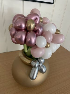 Twisted Balloon Flower Pot