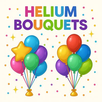 Helium Bouquets