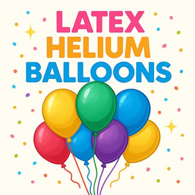 Latex Helium Balloons