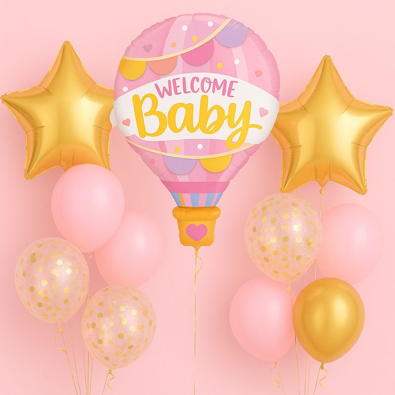 It&#39;s A Girl - Balloon Bouquet Package