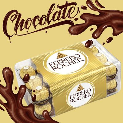 Ferrero Rocher Chocolate Gift Box 30 Pack 375g