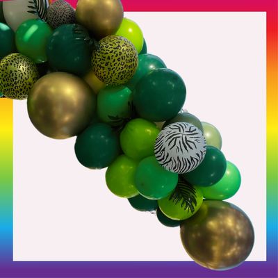 Wild -Organic Balloon Garland - per meter