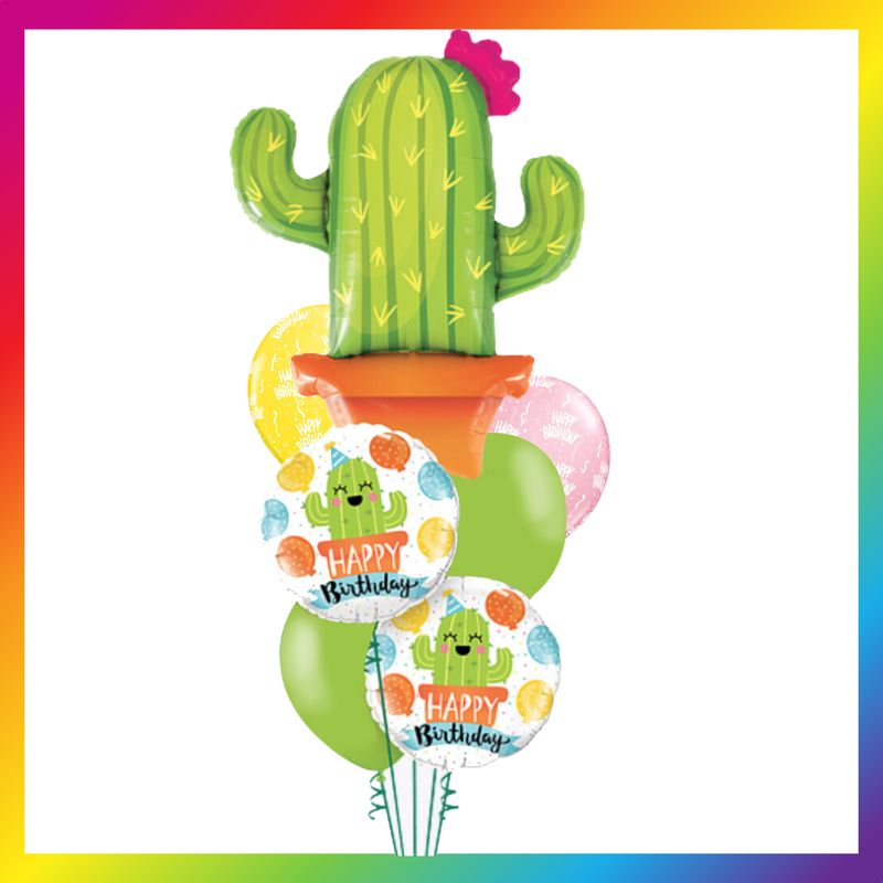 Cactus Balloon Bouquet