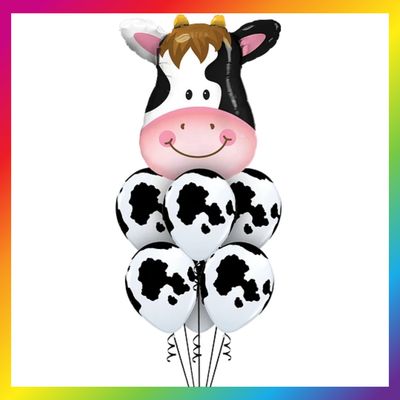 Cow Balloon Bouquet