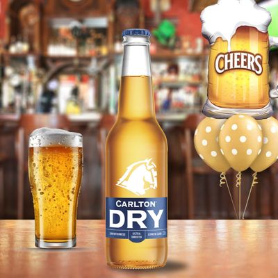 Carlton- Dry .- 6 pack