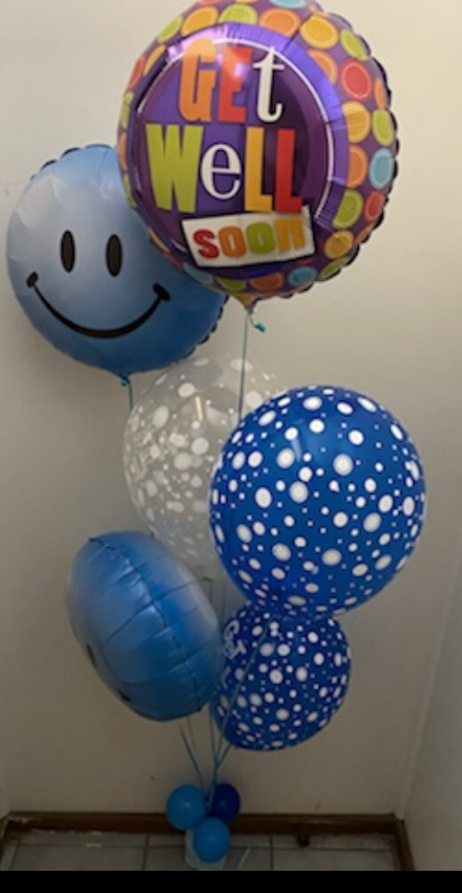 🎈 Double Foil Helium Bouquet🎈 – You Tell Us, We Do the Rest – detail view 5 by Glitz N Twists